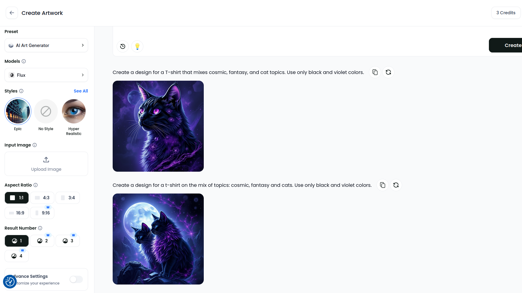 wonder ai print on demand design