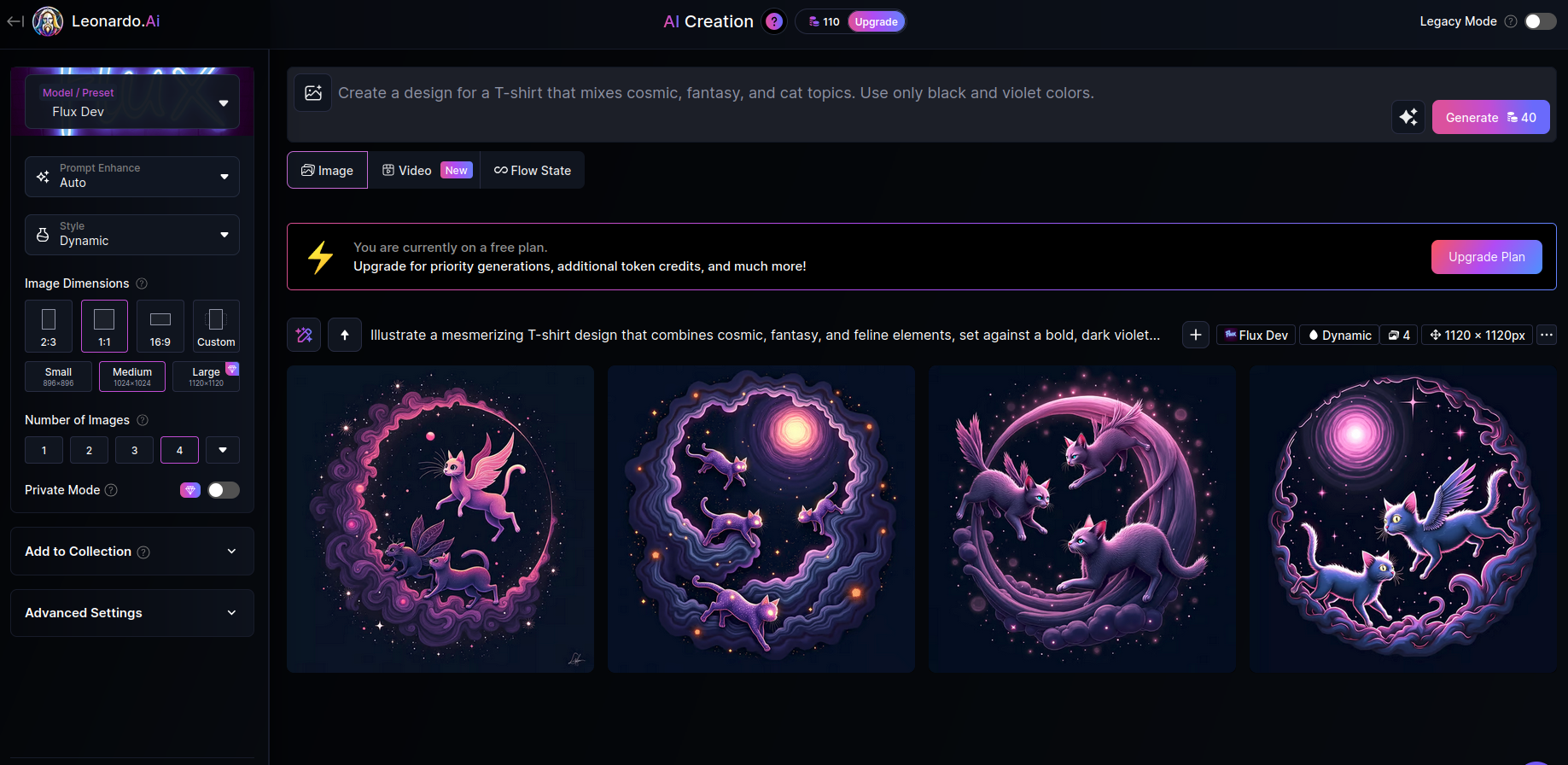 leonardo ai software for print on demand