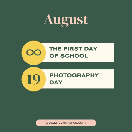 august holiday calendar